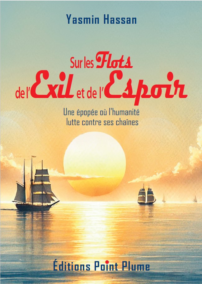 Couverture — Sur les flots de l'exil et de l'espoir — Hassan Yamin